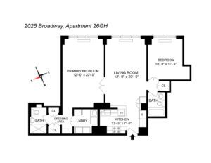 2025 Broadway #26GH floorplan